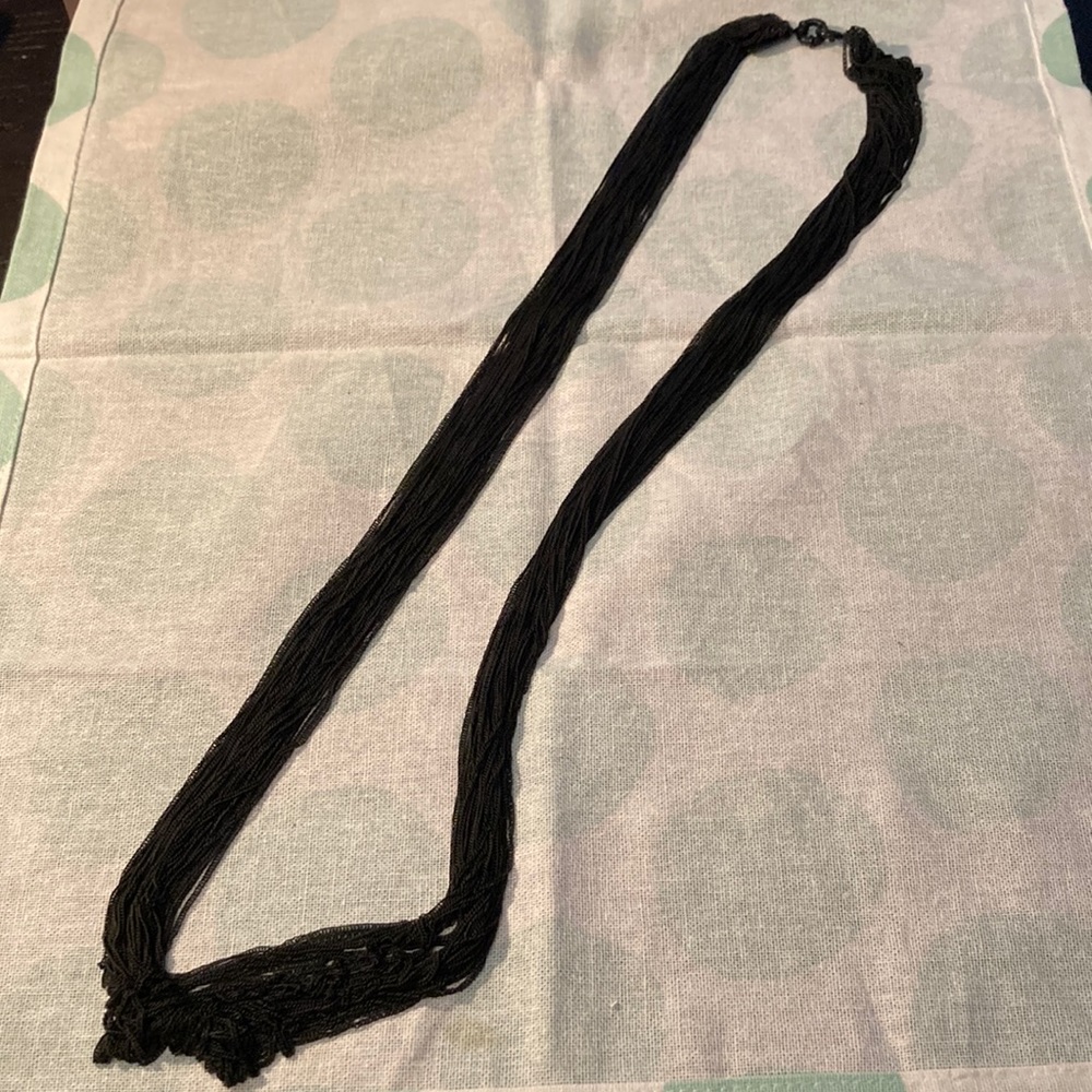 * free) Madewell chain necklace black